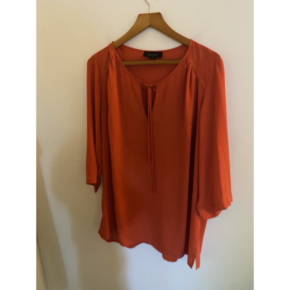 Karen Kane Orange Blouse Size 1 X